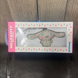 New Hello Kitty & Friends Cinnamoroll 3D Rhinestone Bag Backpack Charm Keychain